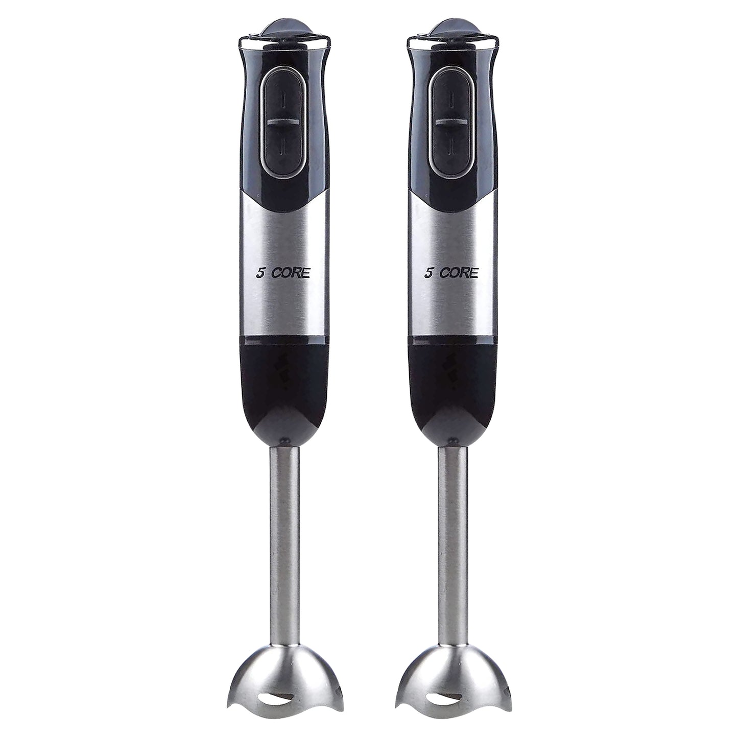 Powerful Immersion Blender| 500 Watt Multi-Purpose Hand Blender Heavy Duty Copper Motor Brushed Stainless Steel| for Soup, Smoothie, Puree, Baby Food, 304 Stainless Steel Blades- HB 1510