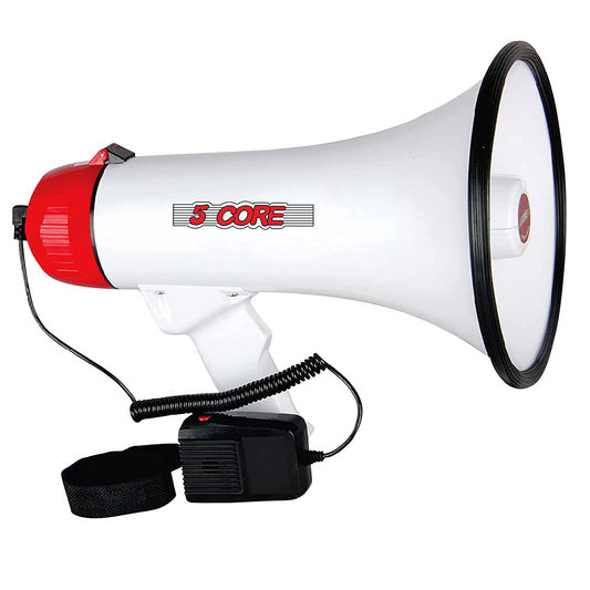 PRO HANDHELD CHEER Megaphone Bullhorn PA Speaker LOUDSPEAKER SIREN MIC 20F