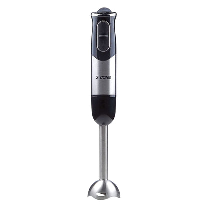 Powerful Immersion Blender| 500 Watt Multi-Purpose Hand Blender Heavy Duty Copper Motor Brushed Stainless Steel| for Soup, Smoothie, Puree, Baby Food, 304 Stainless Steel Blades- HB 1510