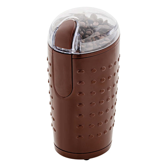 Electric Coffee Grinder Spice Grinders Large Portable Compact with Stainless Blade Grinder CG 01 BR