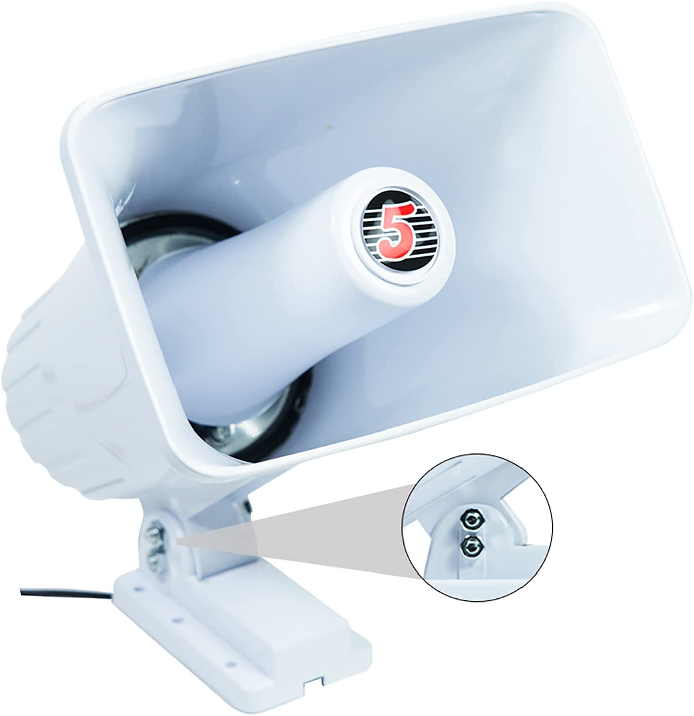  8" inch PA Speaker Power Horn Driver Indoor Outdoor Auto Siren Waterproof HW 508